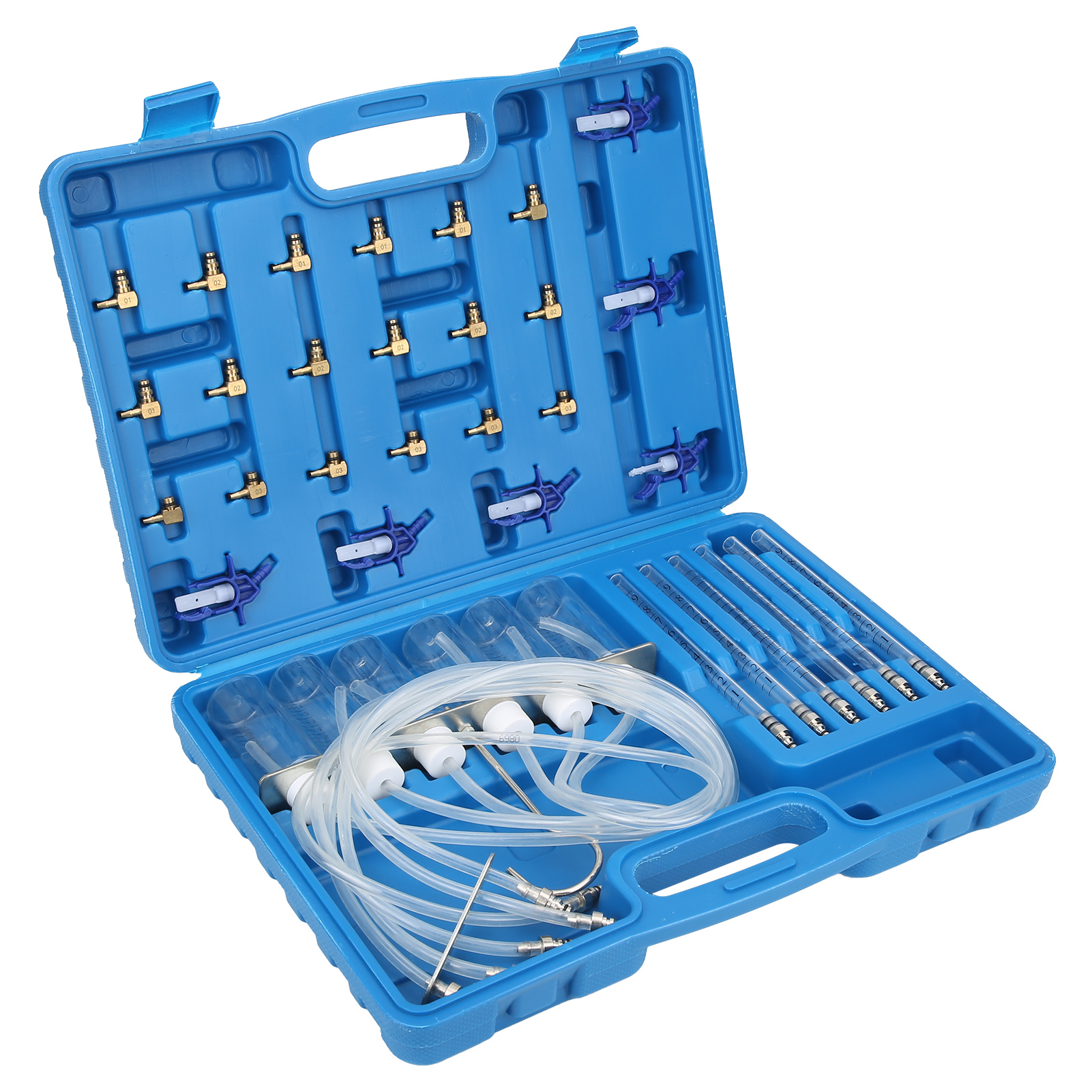 Diesel-durchflussmesser-adapterset, 6-zylinder-injektordetektor, Common-rail-leckagetest-kit