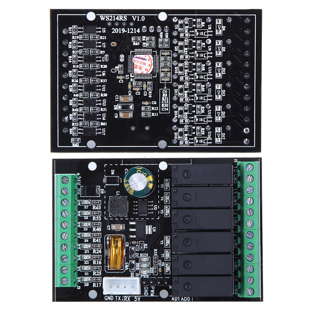 Industrielle Steuerplatine, Einfach Programmierbar, Basierend Auf Fx1n / 2n &82096mr / T / 10 /14 / 20mr