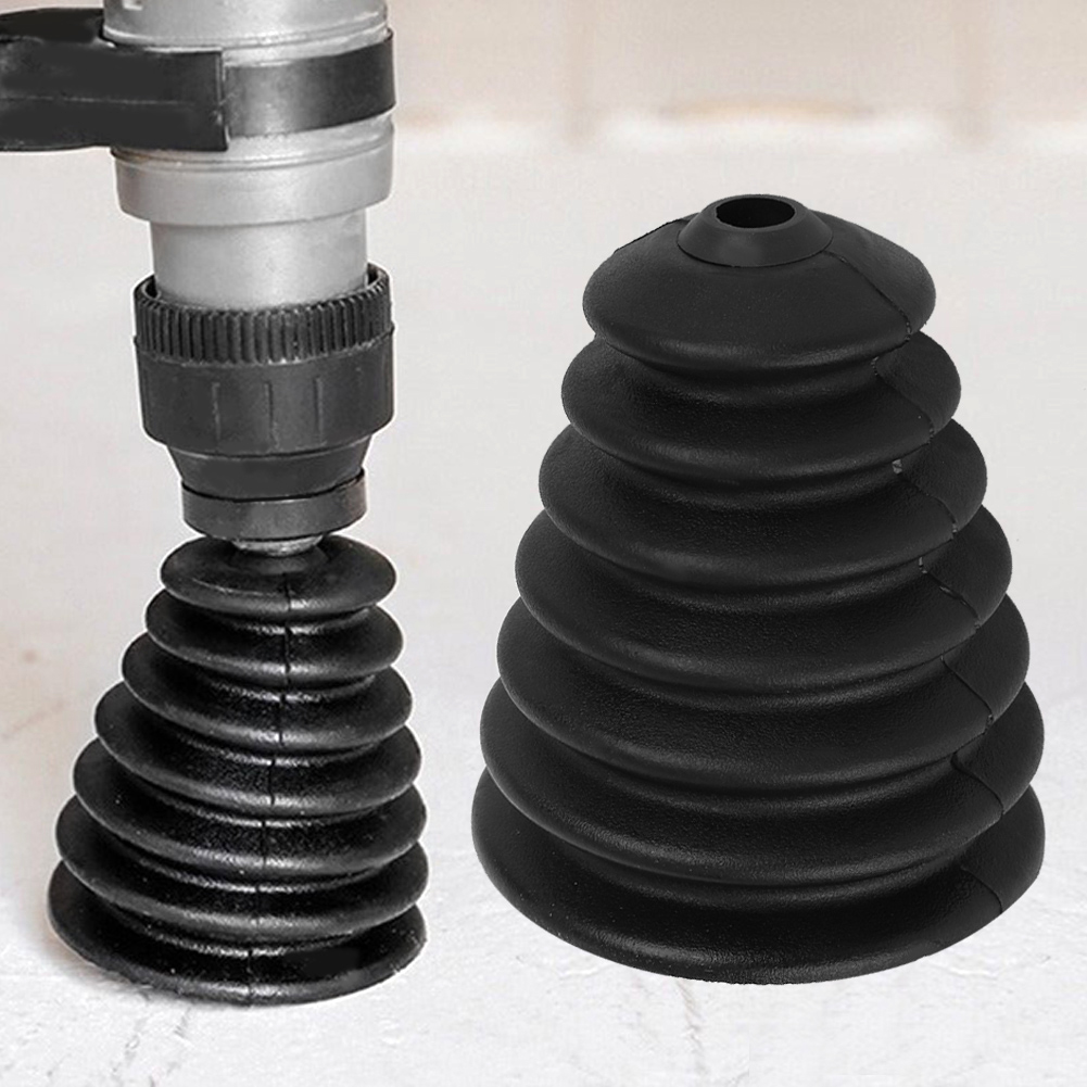 3er-pack Flexible Und Robuste Staubschutzkappen Aus Gummi Für Elektrische Schlagbohrmaschinen (6–16 Mm Bohrer), Schwarz
