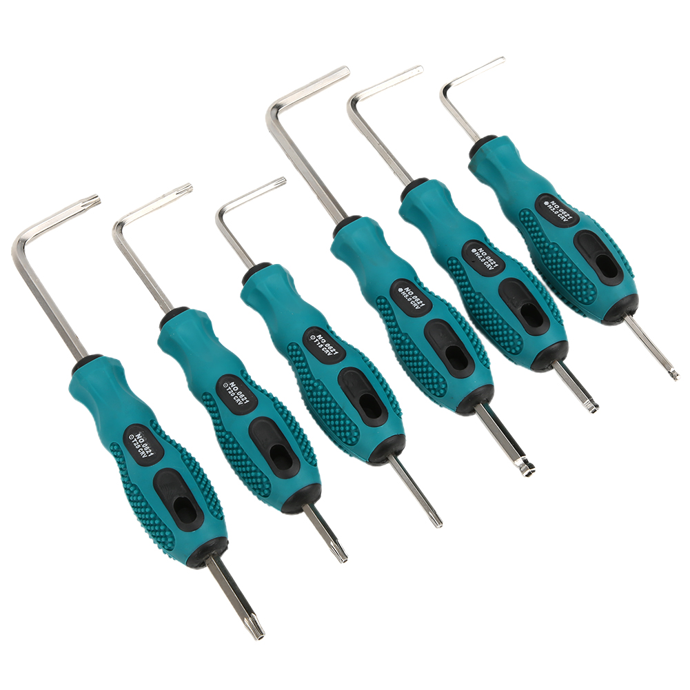 6-teiliges Pentalobe-sechskant-steckschlüssel-set, Schraubendreher, Heimwerker-werkzeugset