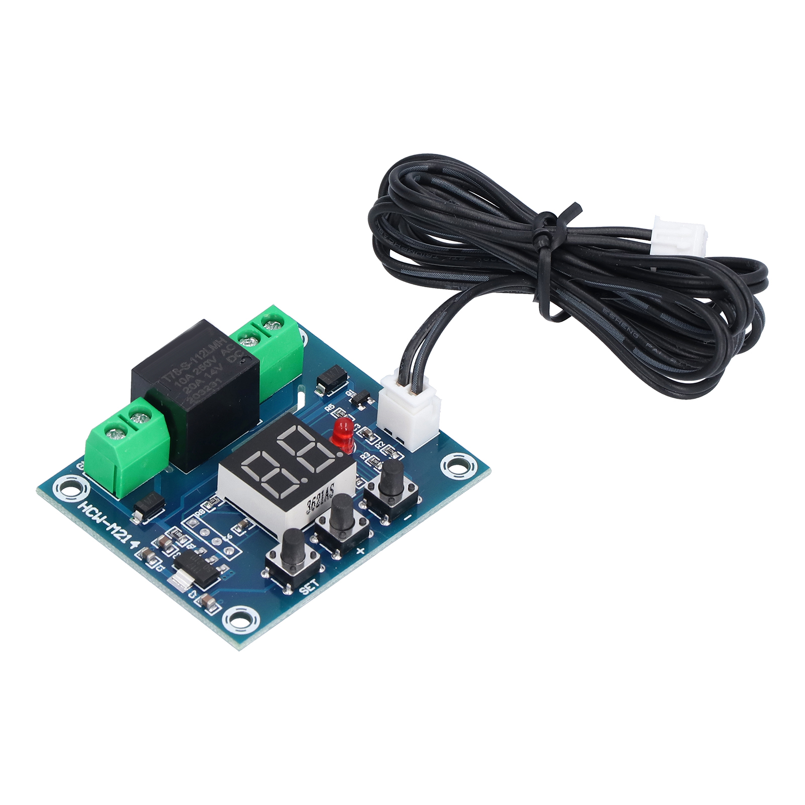 Feuchtigkeitsreglermodul Hcw-m214 12v Digitaler Bodenfeuchtigkeitssensor-controller Für Automatische Bewässerungssysteme