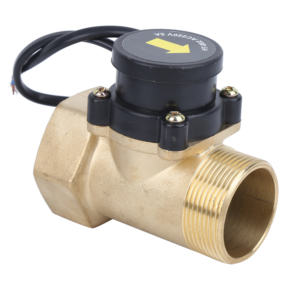 Durchflusssensor Für Wasserpumpen, Messing, Elektronischer Druckregler, Automatischer Steuerschalter, 1,5 Zoll, Ht-802, 220 V