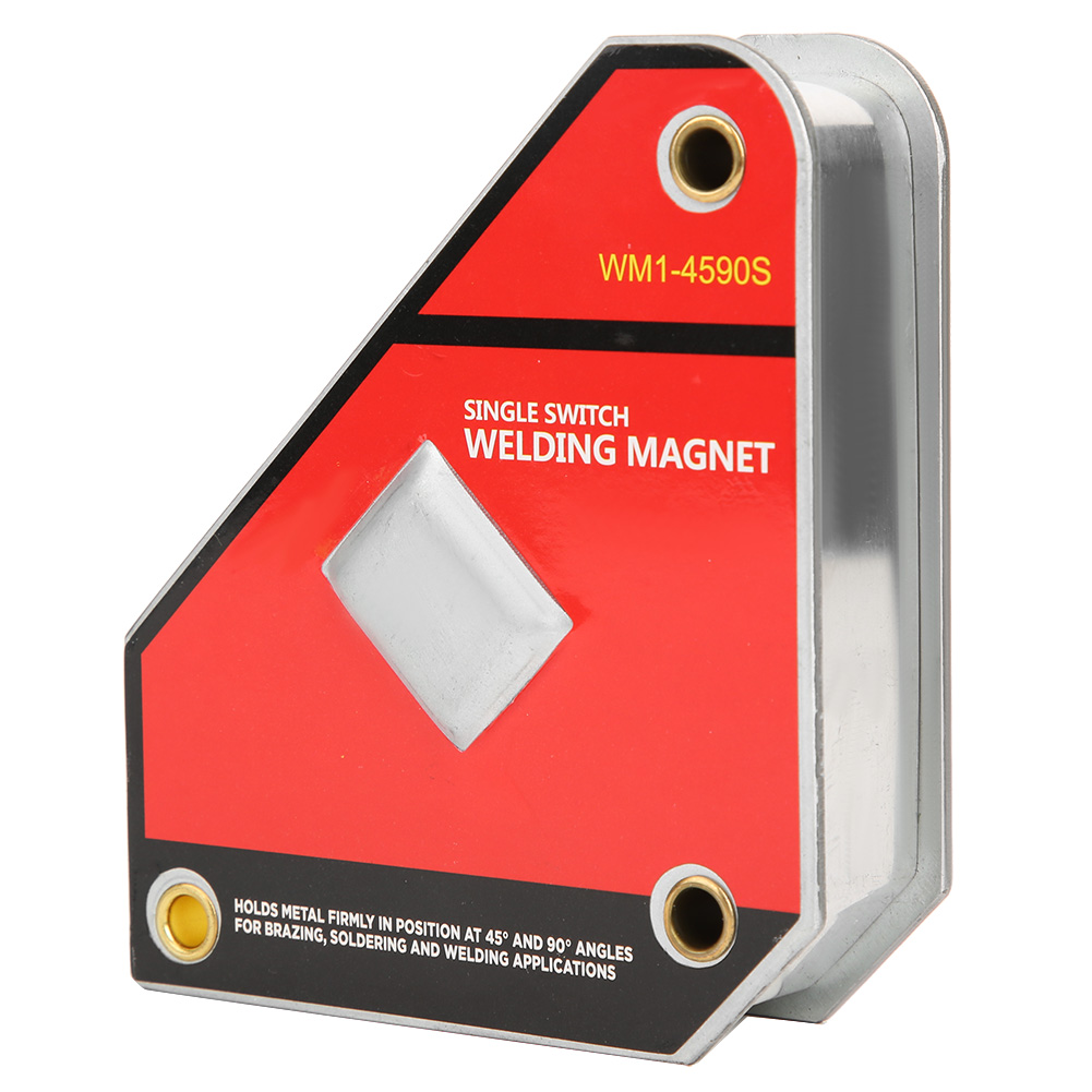 Schweißmagnethalter Mit Einzelschalter Und Festem Winkel, Schweißwerkzeug Wm1-4590s Für 45° Und 90°