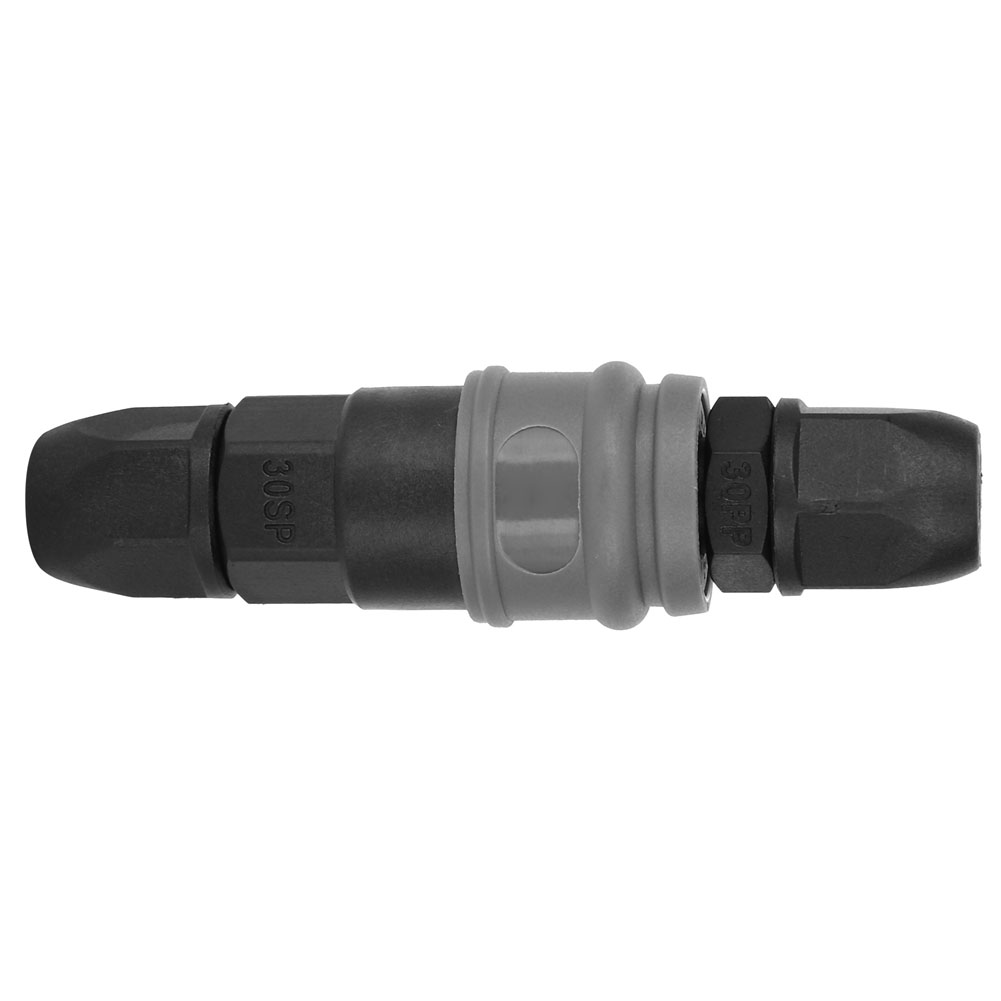 10 Stück Kunststoff-stahl-schnellverbinder Typ C Sppp Selbstverriegelndes Mechanisches Zubehör Für 8 / 10 / 12 Mm Pu-rohr (10 Mm (30))