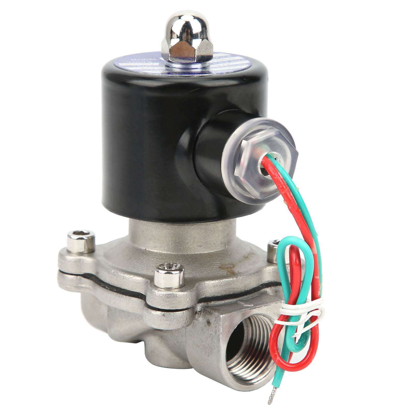 Magnetventil, Direktwirkend, Edelstahl, Normalerweise Geschlossen, Industriebedarf 2w16015b (dc 12v)