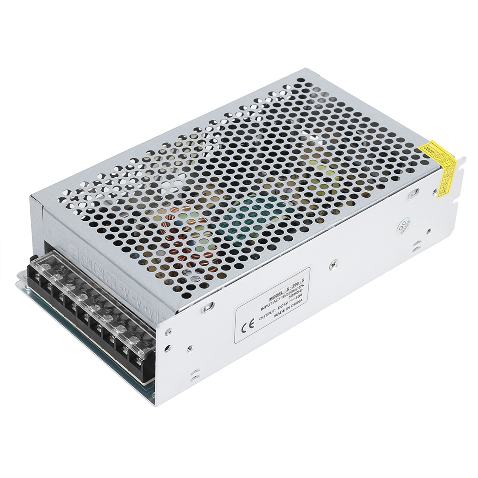 Schaltnetzteil-antriebsadapter Led-geräte Reulierter Transformator Für Cctv Dc5v(s-200-5（5v 40a 200w）ac110/220v±15% )