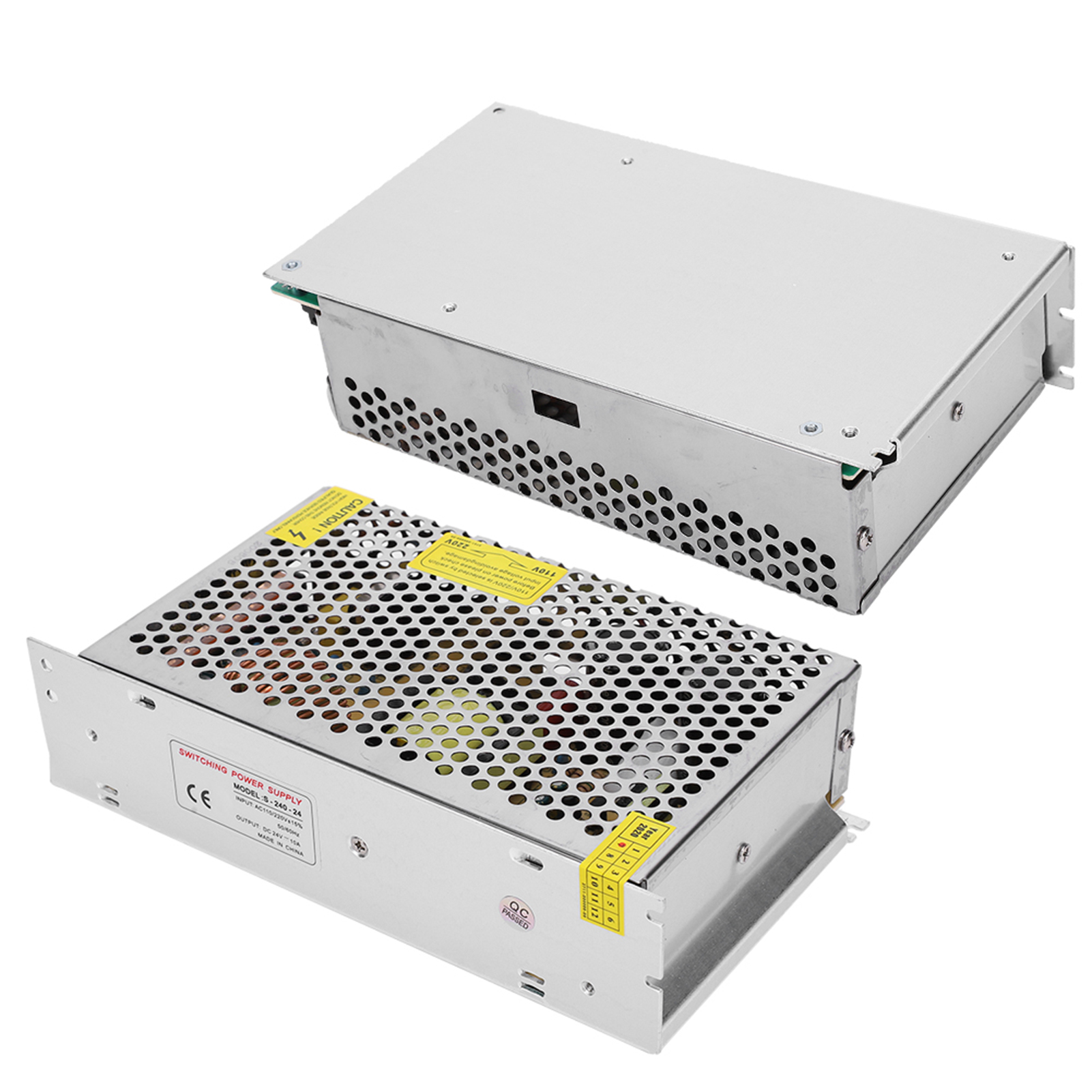 Schaltnetzteil-treiberadapter Aus Aluminiumlegierung, Dc24v Led-bildschirmstreifenbeleuchtung Für 3d-drucker (s-240-24 (24v 10a 240w) Ac110/220v±15%)