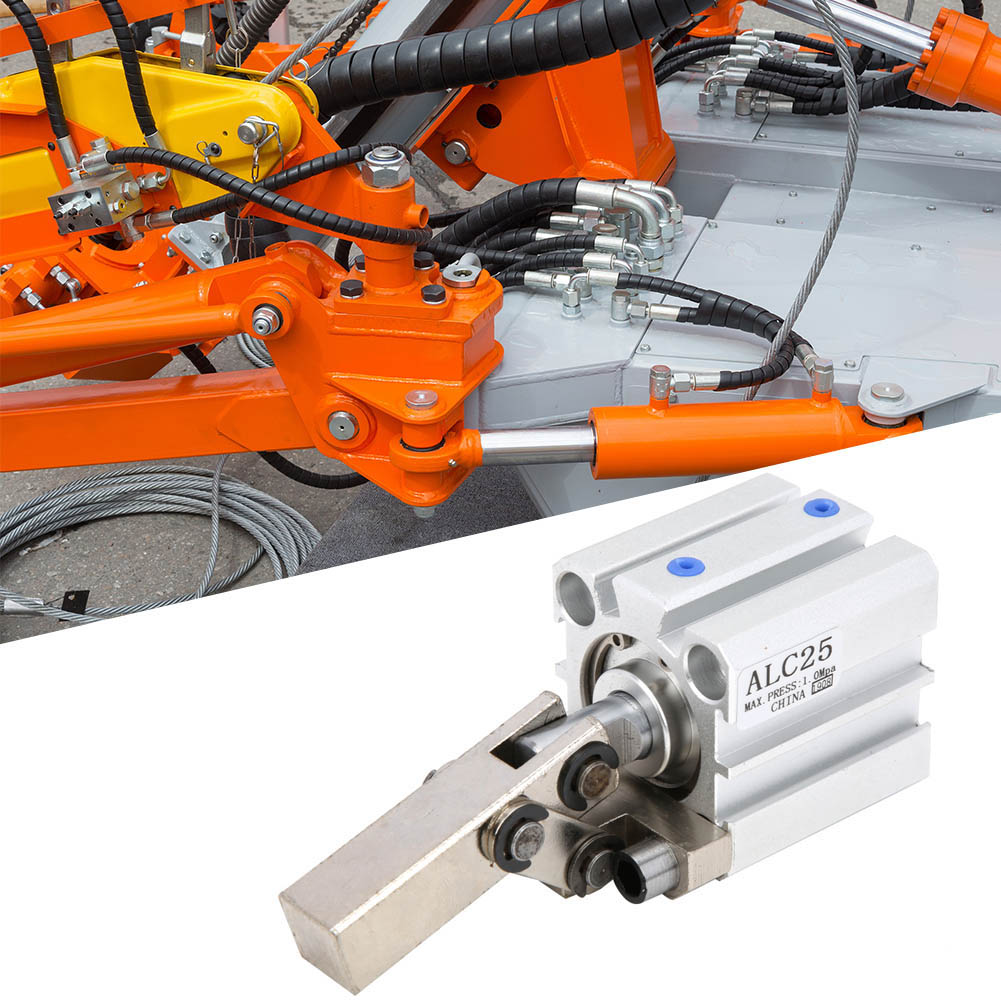 Alc Klemmarmhebel Pneumatikzylinder Doppeltwirkend Luftzylinder Ohne Magnet Alc25