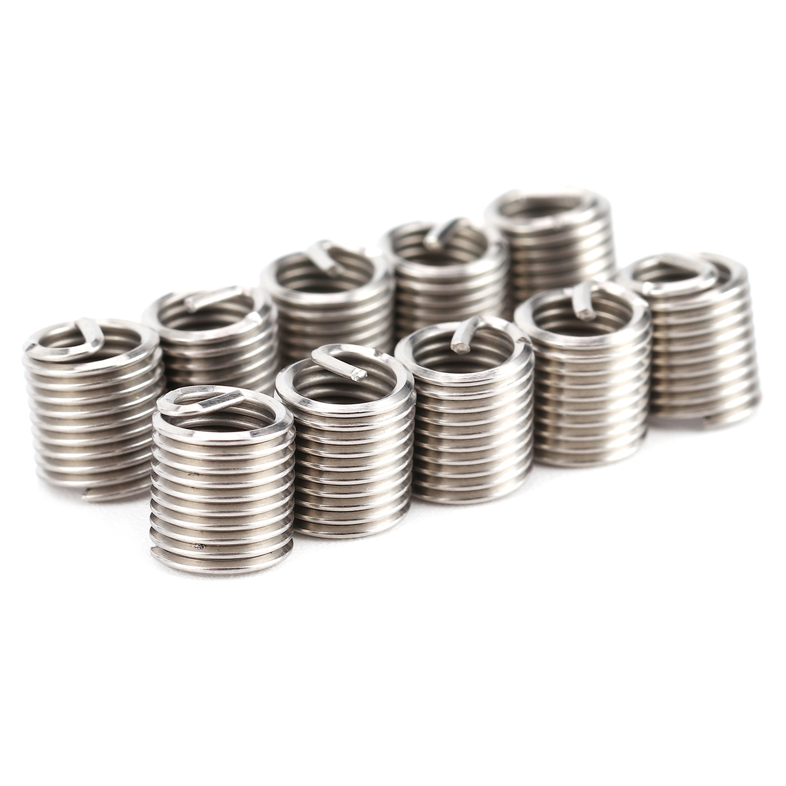 100-teiliges Gewindeeinsatz-reparaturset Mit Kabelschutzhülsen Und Befestigungsmaterial M5x0,8x2d
