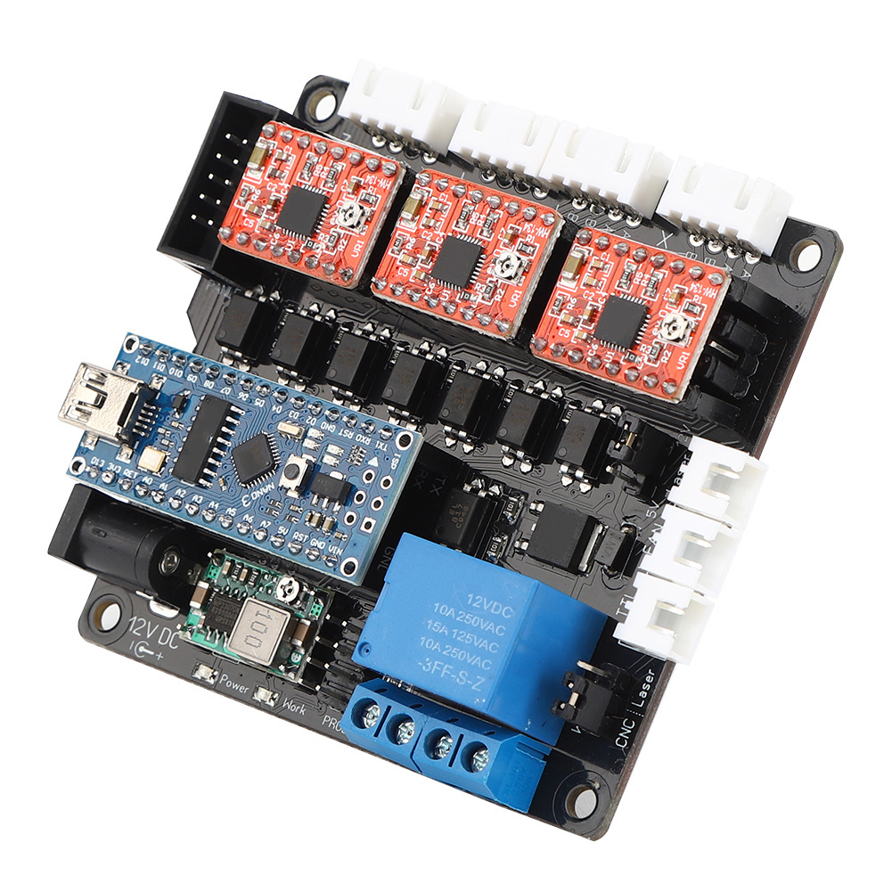 Laser-motherboard-kit, 3-achsen-controller-modul, Elektrisches Zubehör Für Cnc-graviermaschine