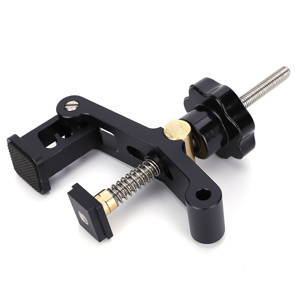 Schieberutschenhalter Für Holzbearbeitung, Aluminiumlegierung, Messing, 3-stufiges Positionierungswerkzeug, 10 Cm