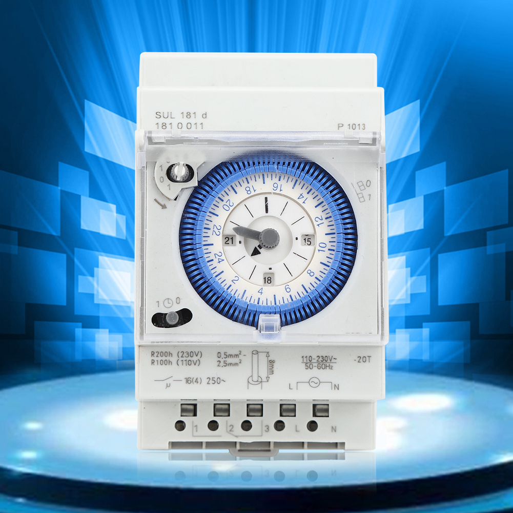 Sul181d Mechanischer Timer 15 Minuten 24 Stunden Timer-schalter-relais 250vac 16a