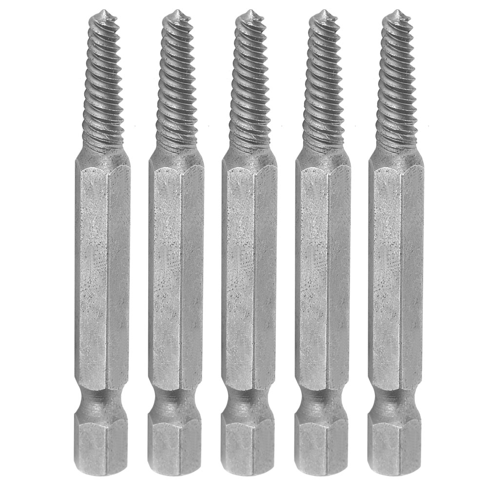 Stück 61 Mm Schraubenausdreher, Bohrer Zum Entfernen Abgebrochener Oder Beschädigter Bolzen, Sechskantgriff, Hss