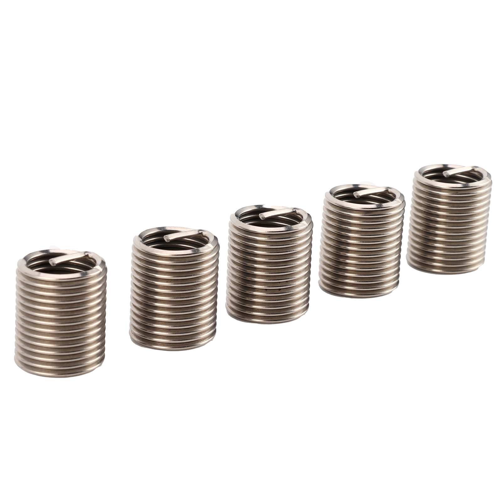 5 Stück Gewindeeinsätze, Reduziermuttern-reparaturwerkzeug, Edelstahl, M20x2,5x2d
