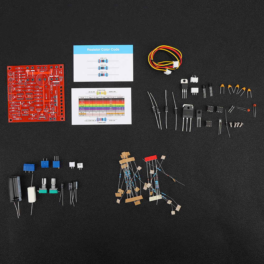 0-30v 2ma-3a Einstellbares Gleichstromnetzteil Diy-kit Für Kurzschlussschutz