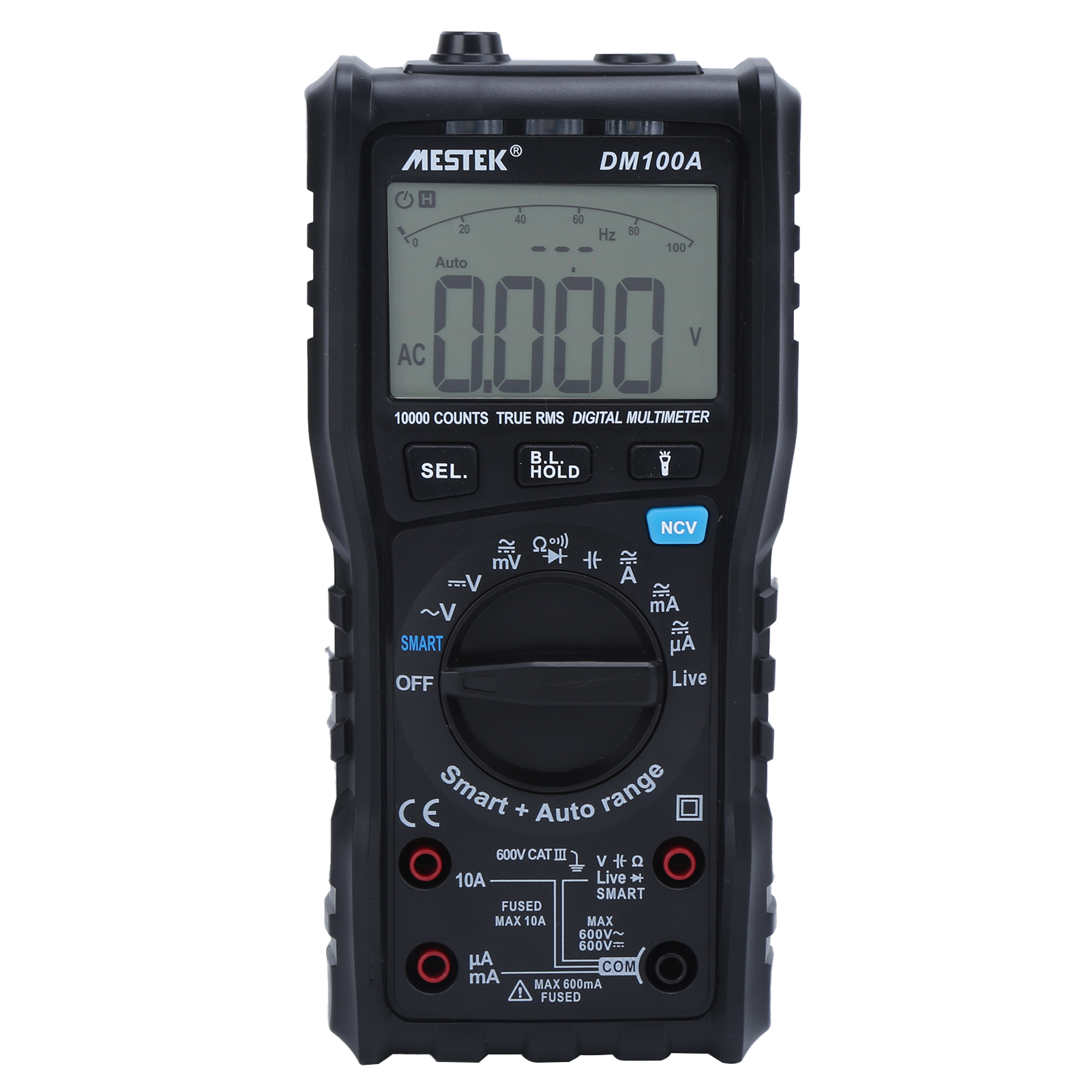 Dm100a Multifunktions-multimeter, Hochpräzises Hand-spannungs- Und Strommessgerät 10a/600v