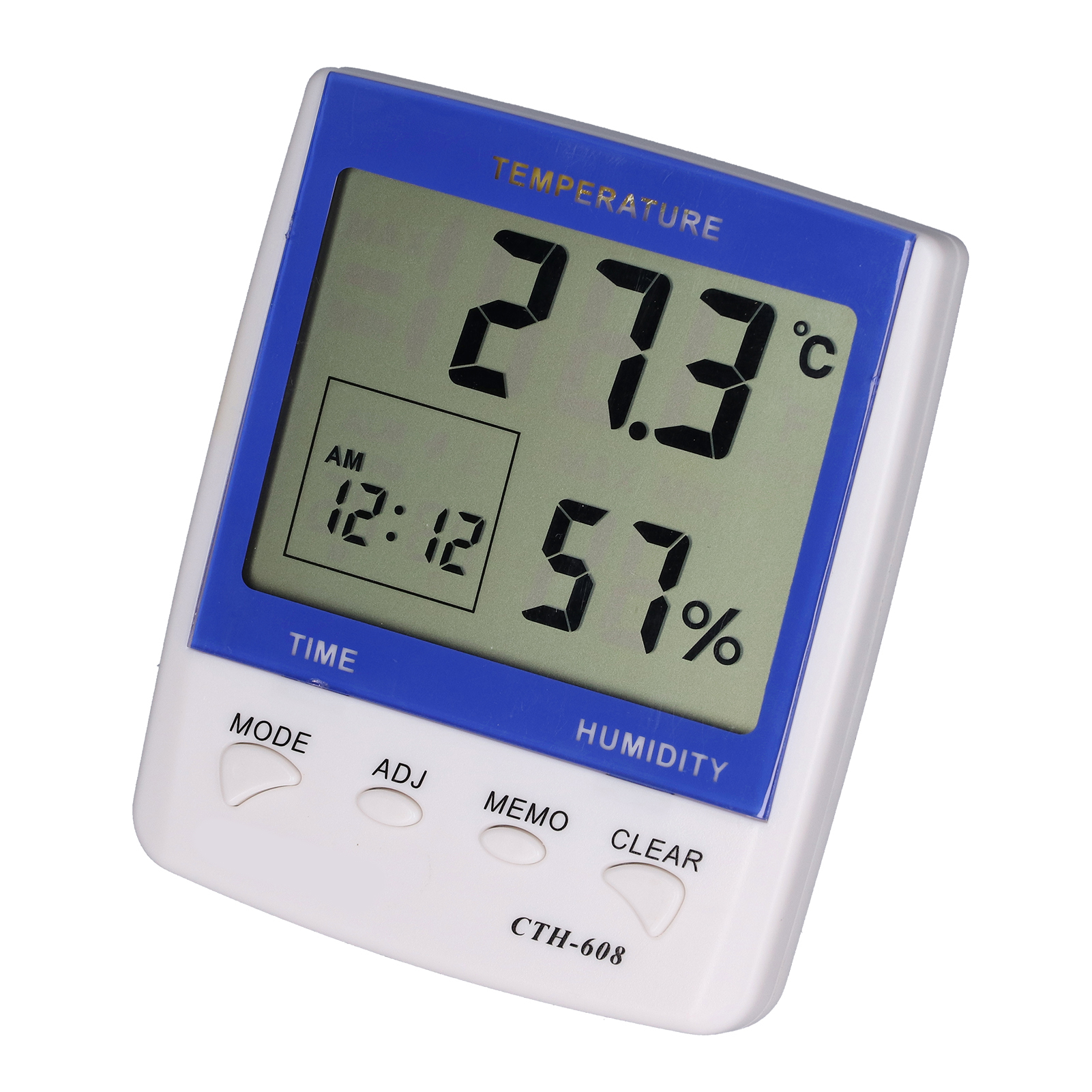 Ua608 Abs Thermometer Hygrometer Digitales Großdisplay-thermometer Mit Alarmfunktion Hohe Genauigkeit Für Die Ganze Familie