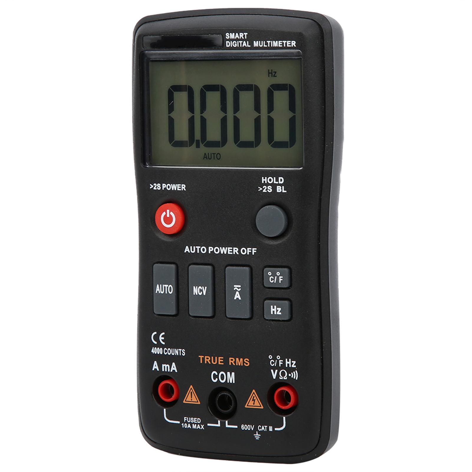 Zt-a2 Intelligentes Digitalmultimeter True Rms Ac/dc-tester Voltmeter Multimeter 4000 Counts