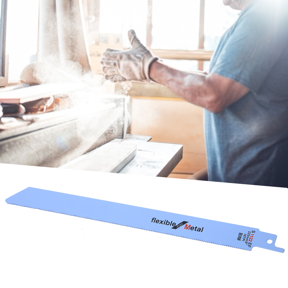 3-teiliges Set Aus Metall-säbelsägeblättern Für Die Holzbearbeitung, 18 Zähne Pro Zoll (tpi)