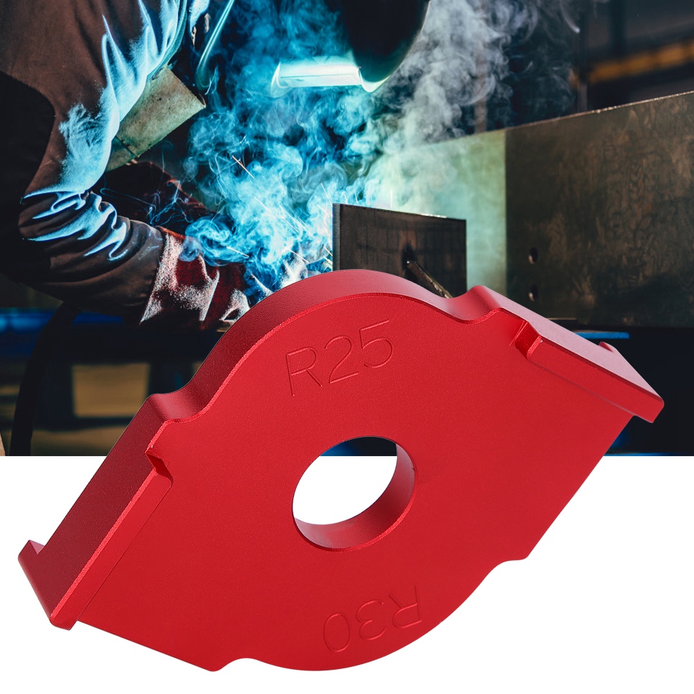 Radius-klemm-hardwareteile-schablonenwerkzeug Für Handgeführte Kantenschneider-/graviermaschinen