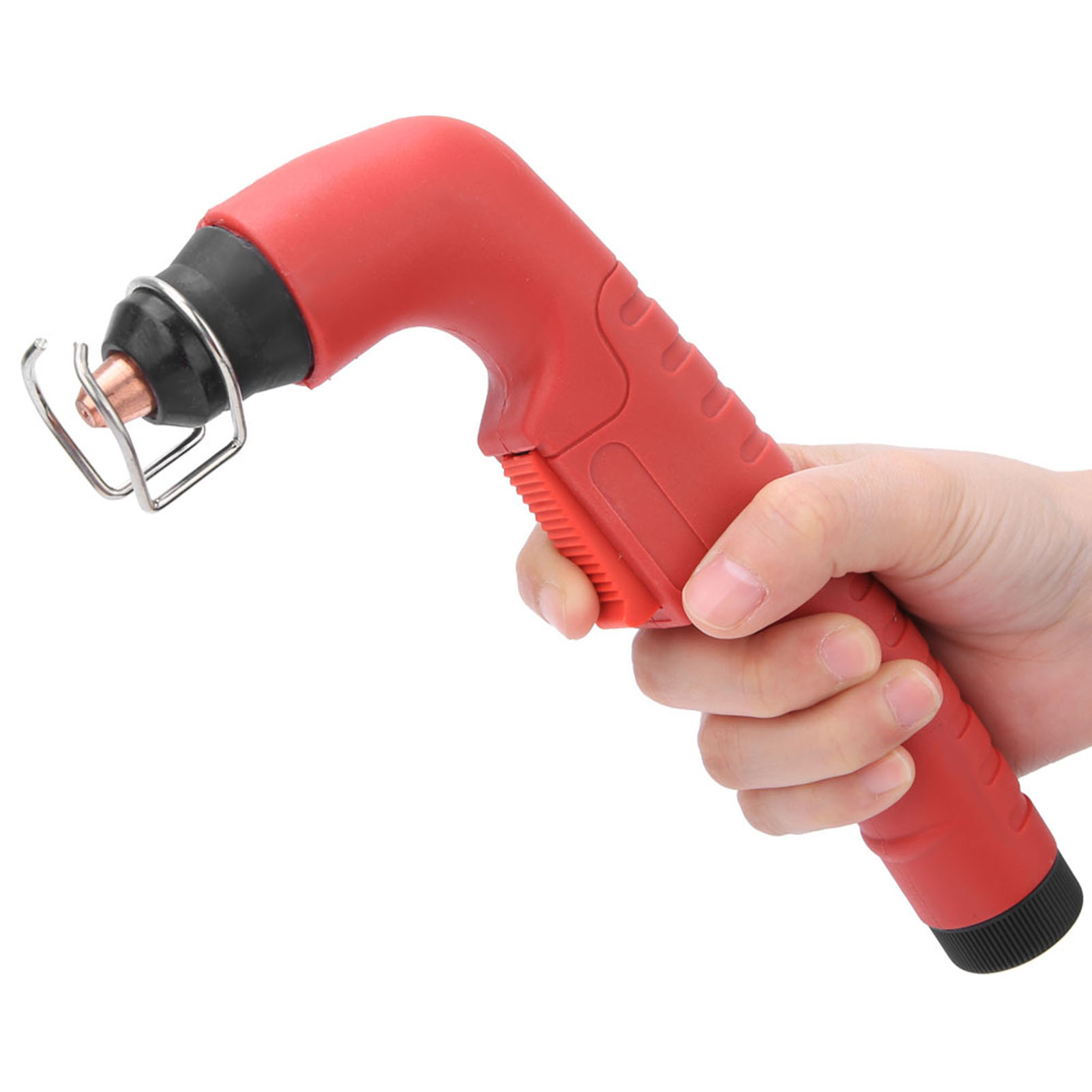 Plasmaschneider-brennerkopf, Roter Metallgriff Mit Gummibeschichtung Für Trafimet Ergocut S45 Schneidemaschine
