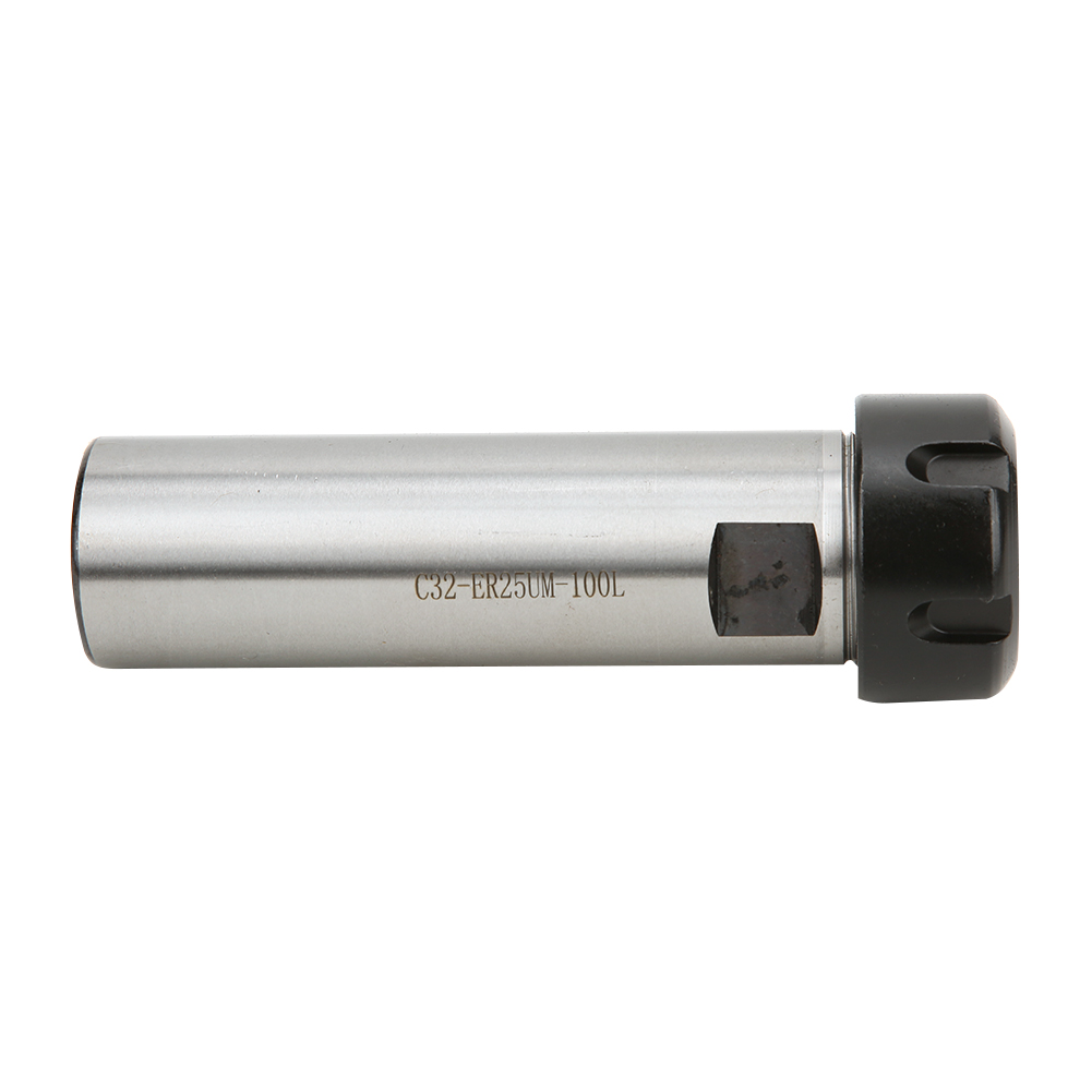40cr 100l Spannzangenfutter-verlängerungsstange Präzisions-geradschaft-cnc-spannzangenfutterhalter C32-er25um-100l