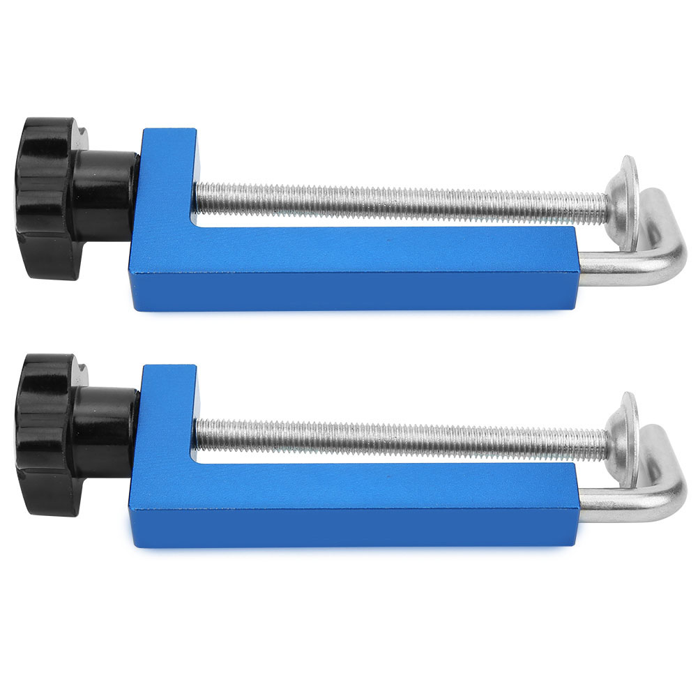 2 Stück 120 Mm Flexible Zaunklemmen Aus Aluminiumlegierung Für Heimwerker Und Schreinerarbeiten