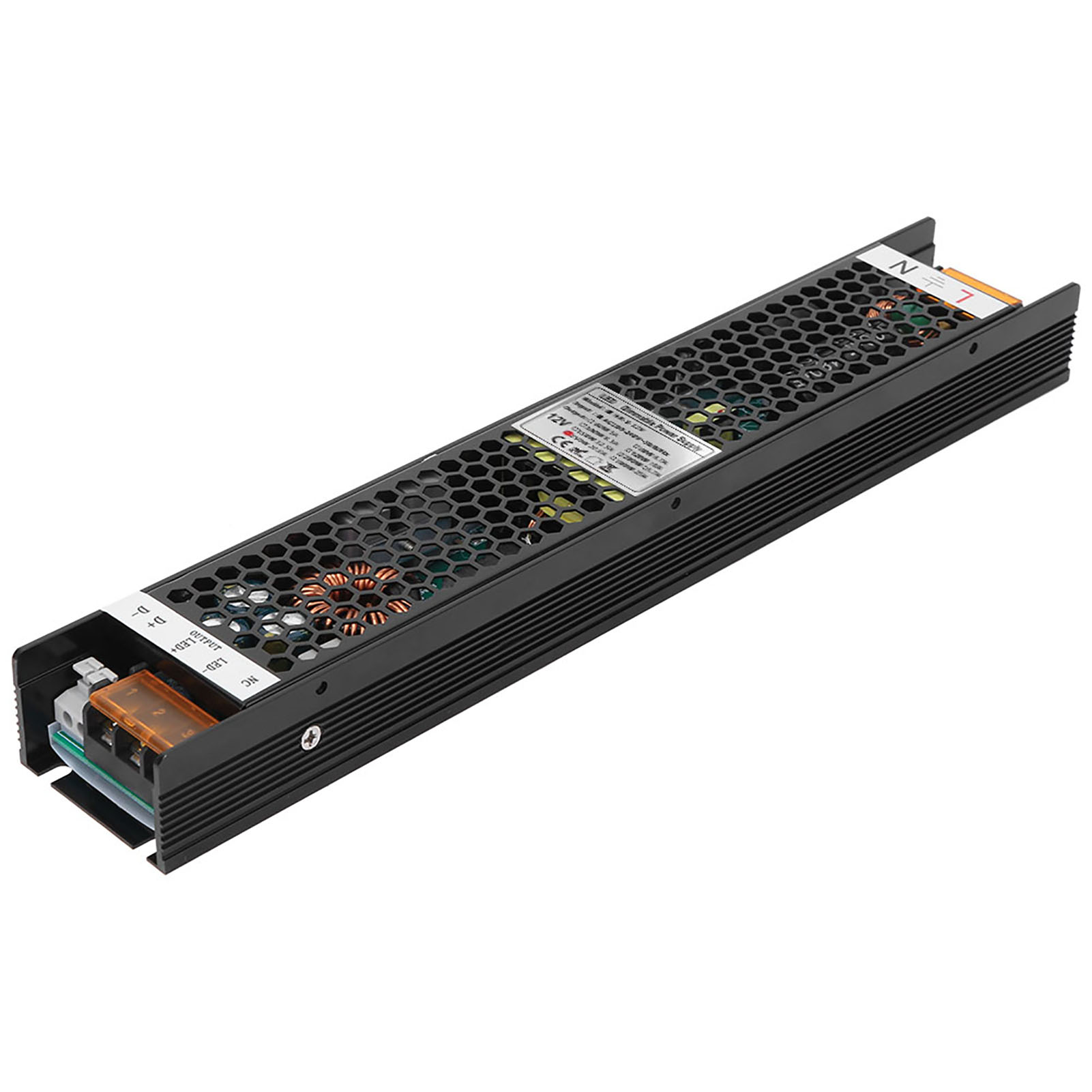 250-w-dimmnetzteil, Gehäuse Aus Aluminiumlegierung, Mit Scr, 0–10 V Pwm- Und Dali-steuerung, 12 V/20,8 A