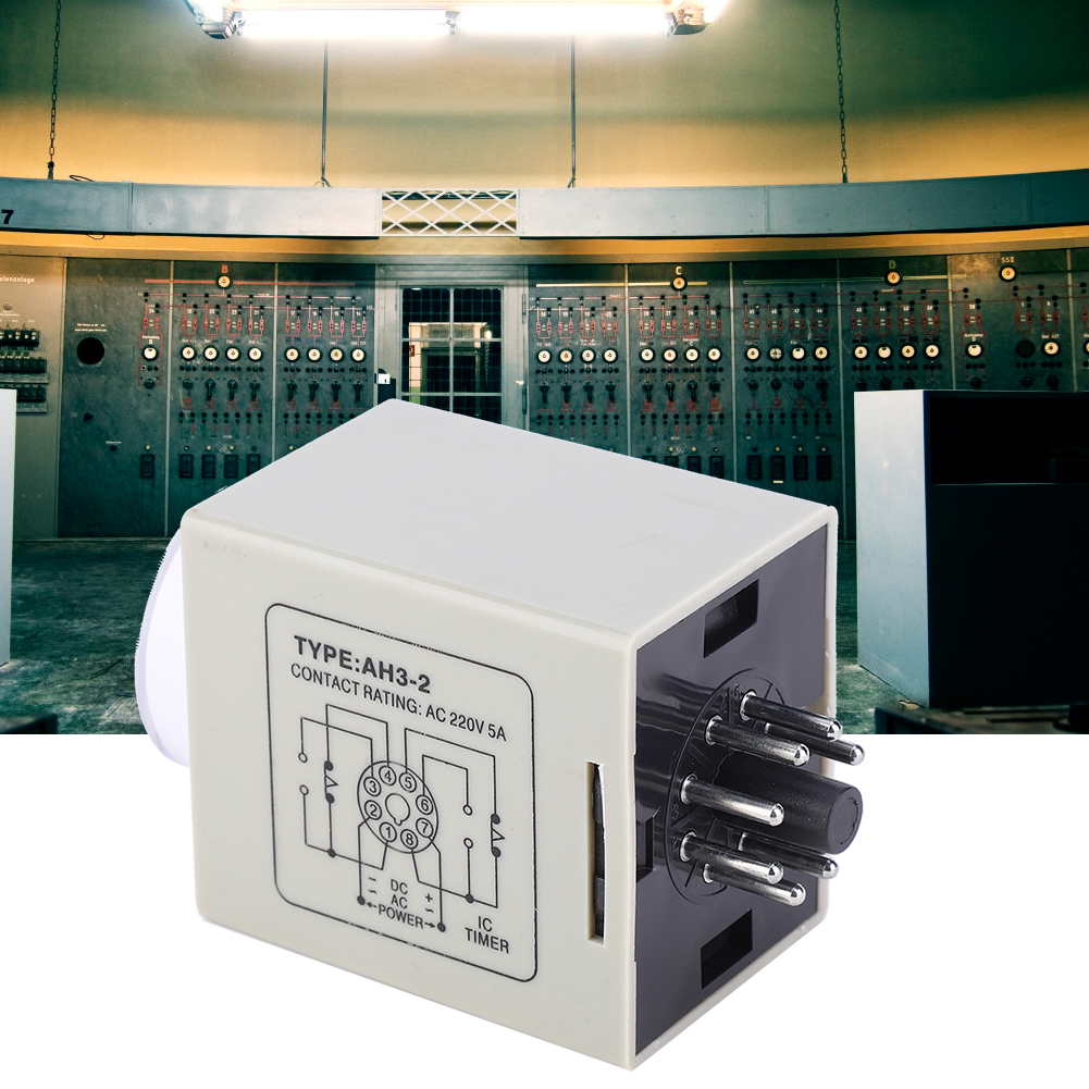 Ah3-2 Zeitrelais-mini-verzögerungssteuerung, 220 V Wechselstrom, Für Automatische Steuerungssysteme, 30 Sekunden