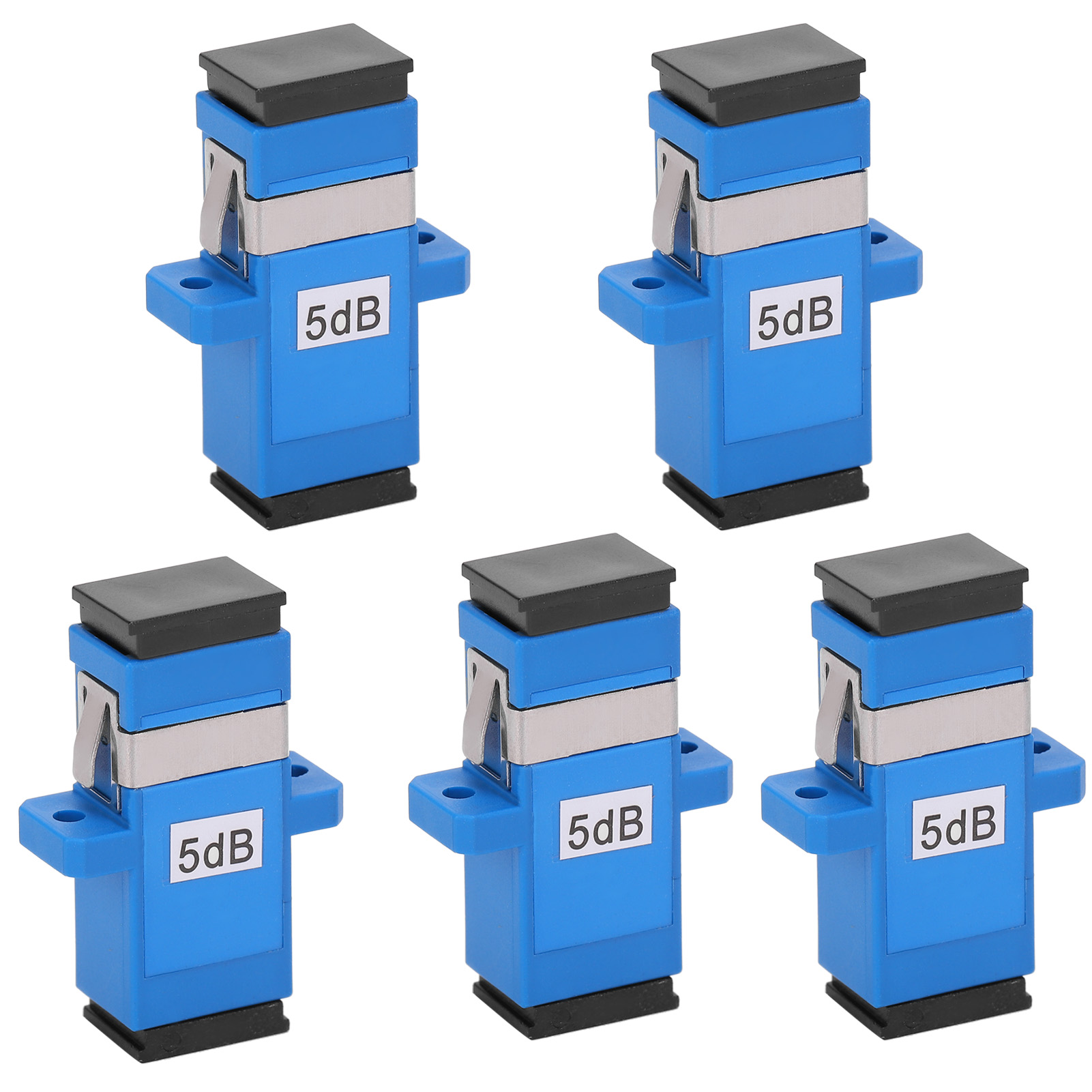 5 Stück Sc Upcsc Upc5db Glasfaserverbinder Singlemode-lichtwellenleiter-koppler-dämpfungsglied