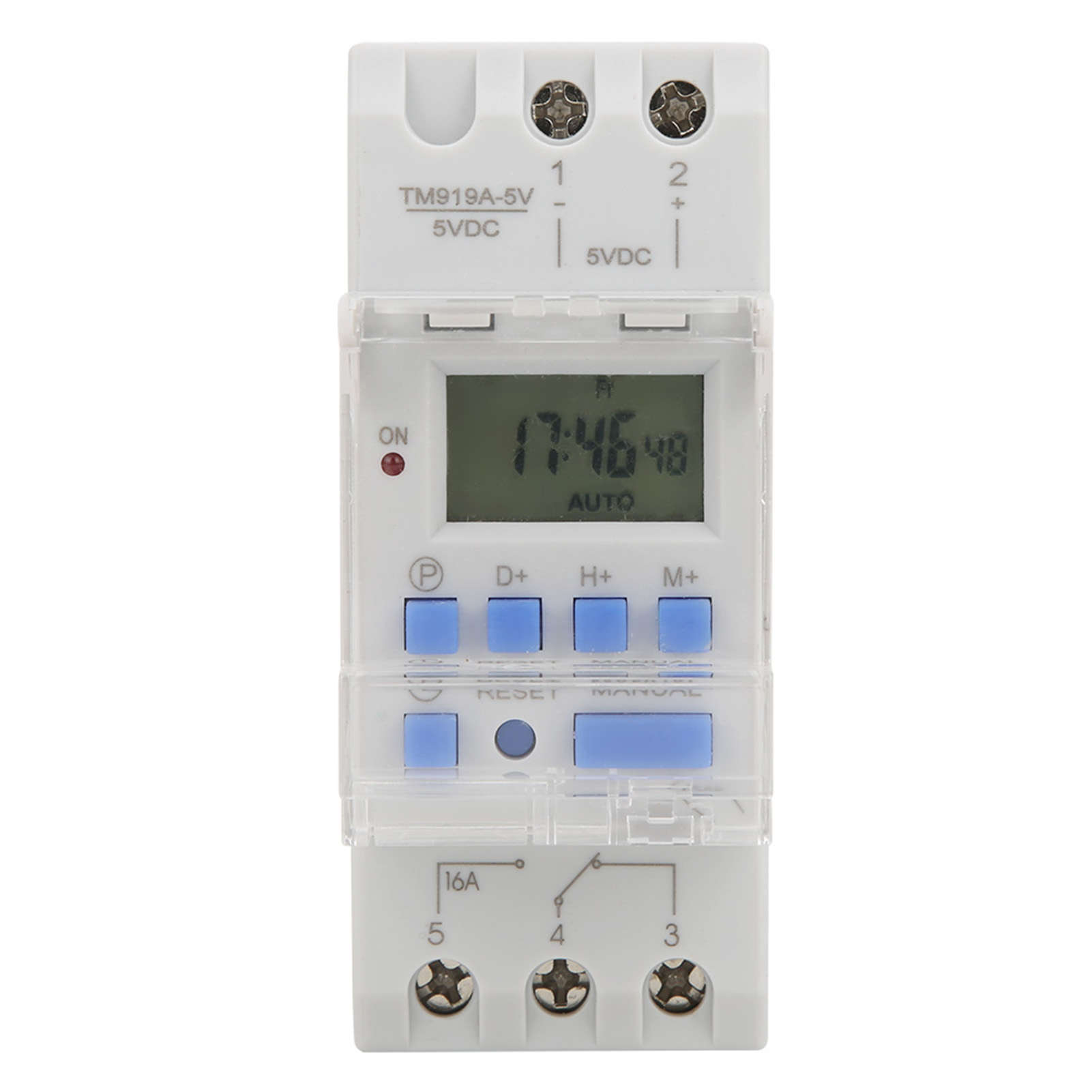 5v Dc 16a Wochentimer Mit Lcd-ein-/ausschalter, Countdown-funktion Und Austauschbarer Batterie