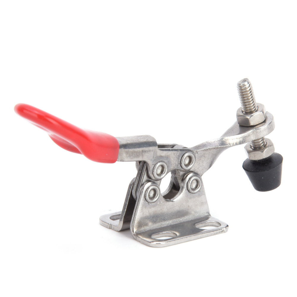 2 Stück Kniehebelspanner Aus Edelstahl 304, Schnellschweißvorrichtung, Handwerkzeug, 27 Kg, Gh-201-ass