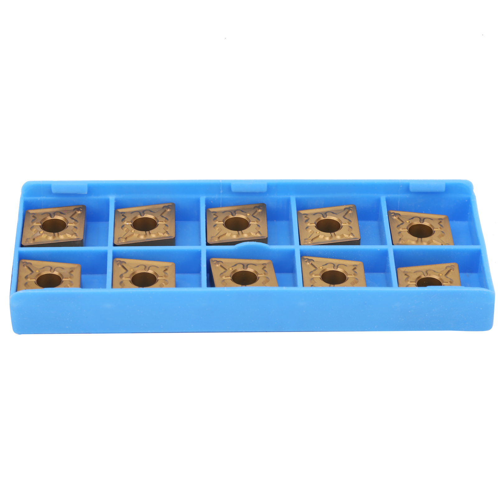 10 Stück Cnc-dreheinsätze, Indexierbare Vollhartmetall-wendeschneidplatten Cnmg120408‑tm Lf9018