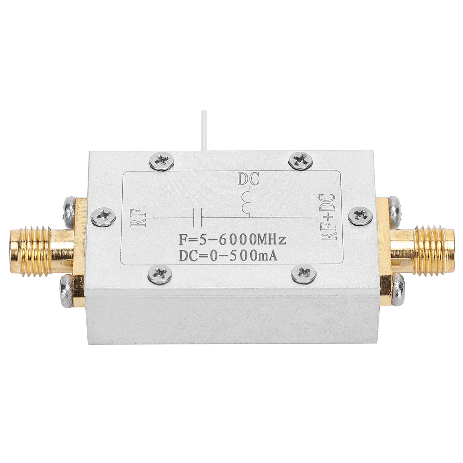 Hf-dc-blockvorspannung 5–6000 Mhz, Vorspannung Aus Aluminiumlegierung, Elektronische Bauteile, Industriebedarf