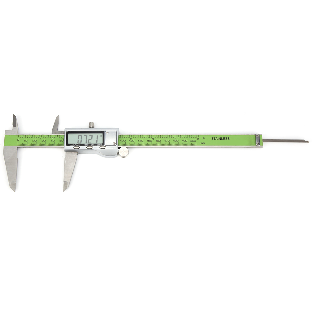 Digitaler Messschieber, Präzises Elektronisches Lineal Aus Hochfestem Edelstahl, 200 Mm