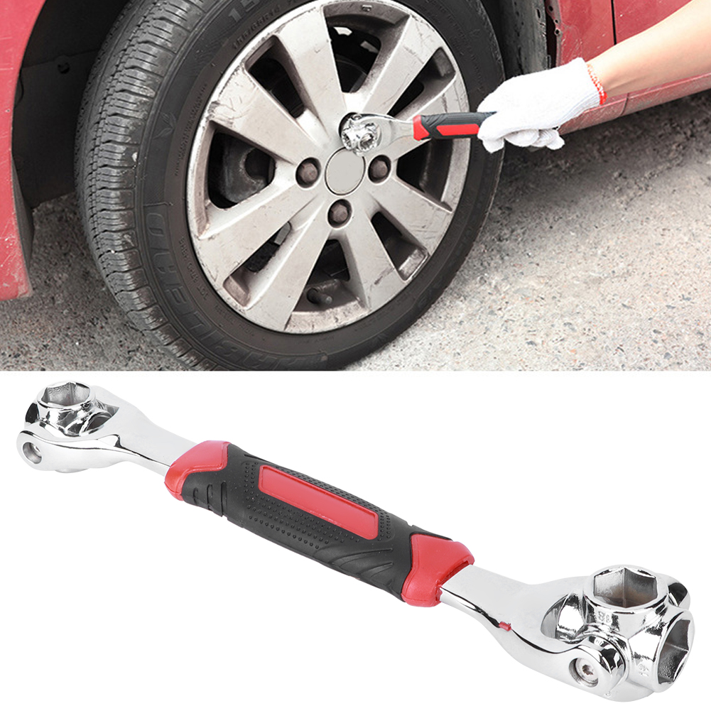 8 Zoll 1 Steckschlüssel Drehbar Doppelend Hoch Kohlenstoffstahl Magnet Reparatur Handwerkzeug 12 19