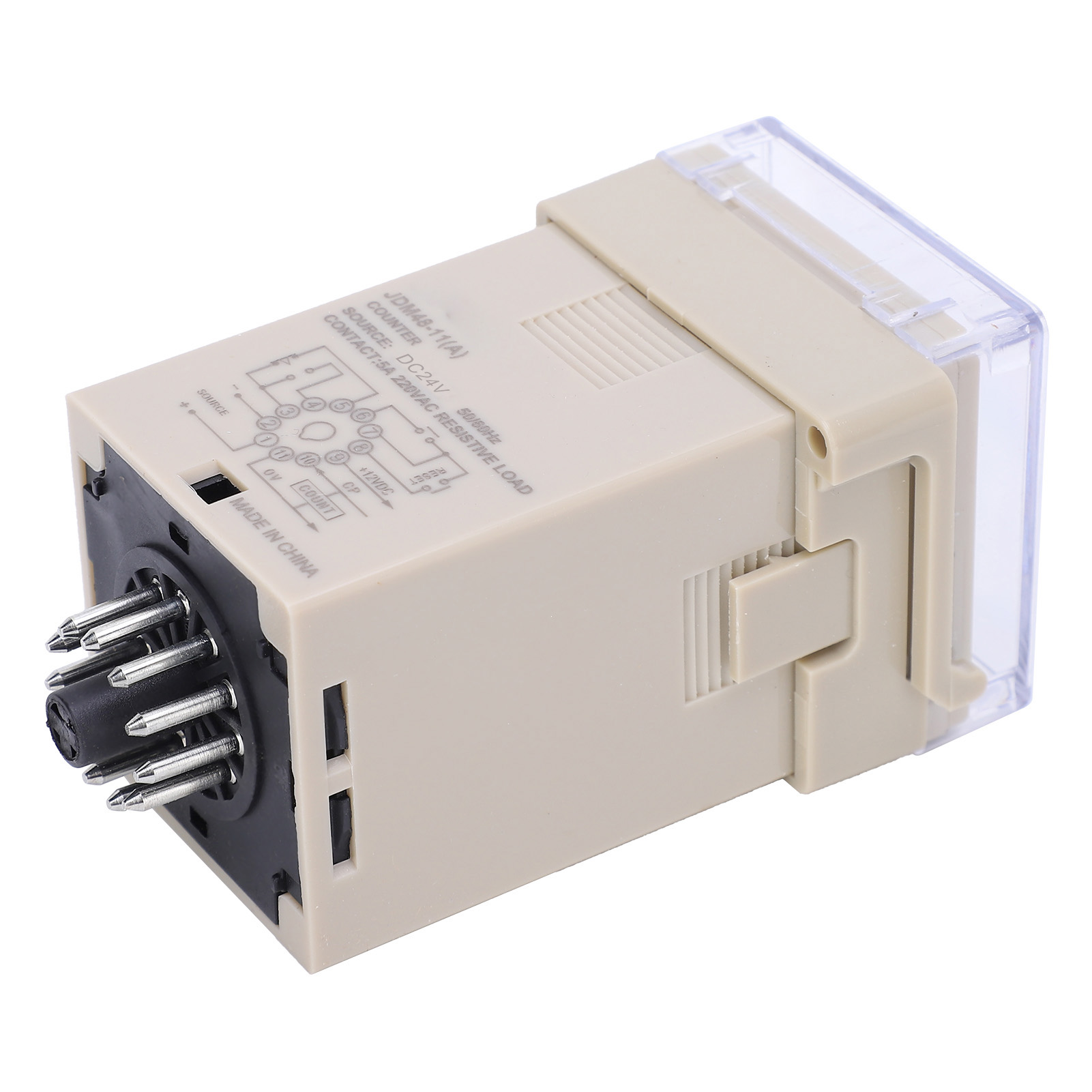 Professionelles Zeitrelais Mit Einstellbarer Zyklusverzögerung, Steuerkomponente Jdm48 11dc24v