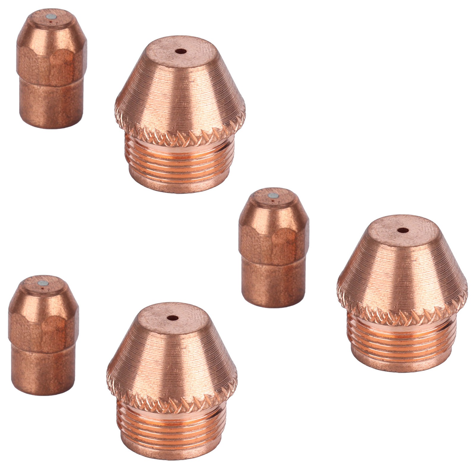 10-teiliges Set Plasma-schneidbrenner-verschleißteile, Elektrodenspitzen-set, Düsenbrennerzubehör Tz-100