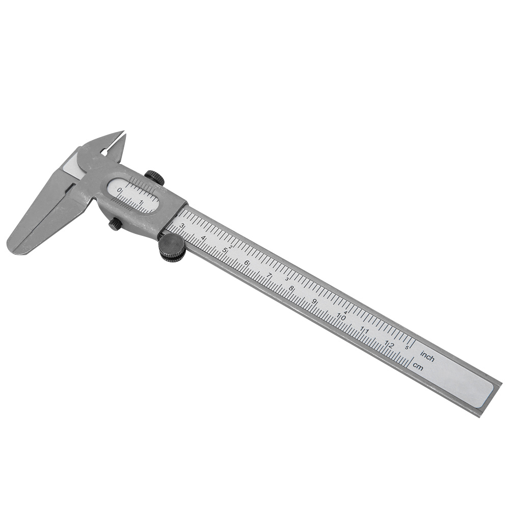 Hochpräziser Metall-messschieber, Manuelles Messwerkzeug, Mikrometer-lineal (5 Zoll)