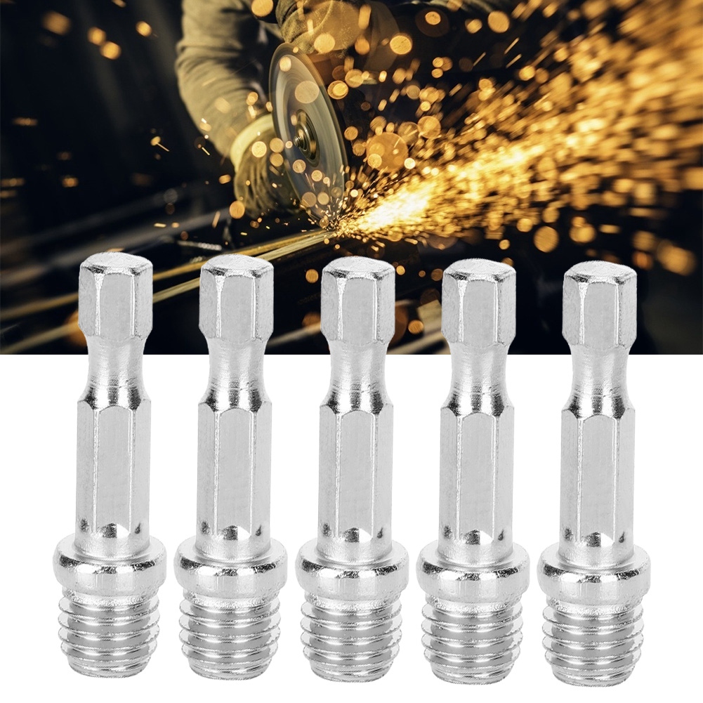 5 Stück Bohrstangenadapter Für Elektrische Bohrmaschinen, Schraubenwellen-scheiben-umrüststange M10