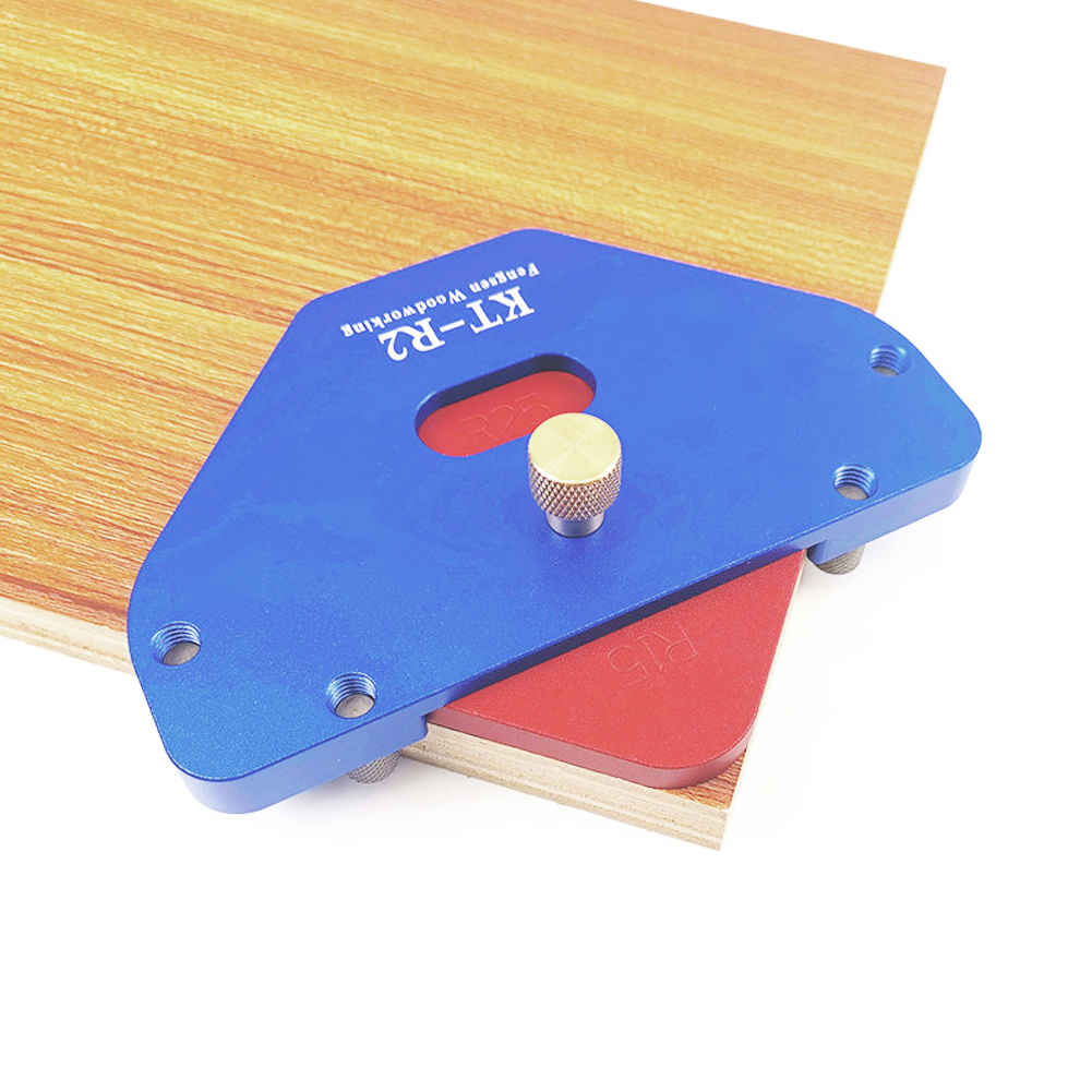 Ke-r2 Bogenschablone Für Holzplatten, Halbkreisförmiger Frästisch, Radiuspositionierung, Holzbearbeitungswerkzeug