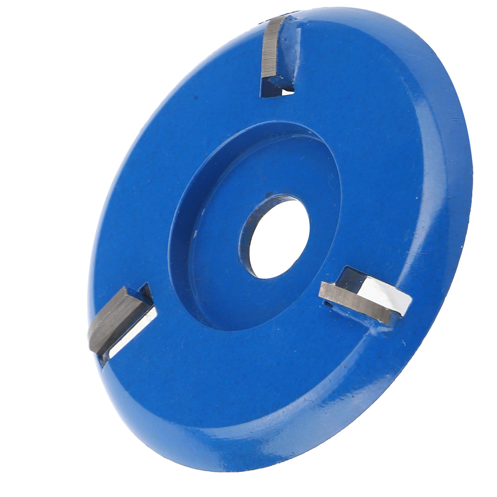 Elektrisches Holzbearbeitungswerkzeug, Winkelschleifer, Wolframstahl-sägeblatt, Schaufelzubehör, 3-zahn-bogensägeblatt, Blau