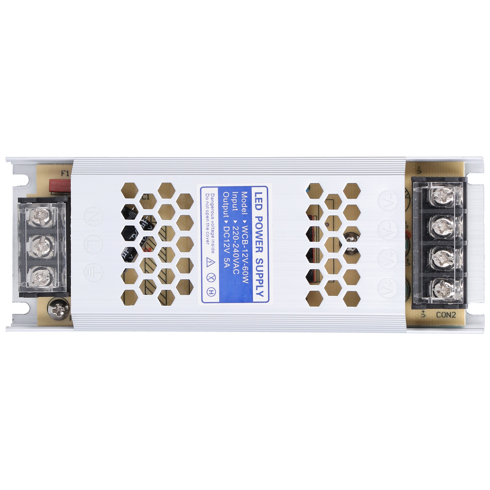 Led-netzteil Schaltregler Adapter Ultradünner Langer Streifen Transformator Leuchtkasten Werbung (wcb-12v-60w)