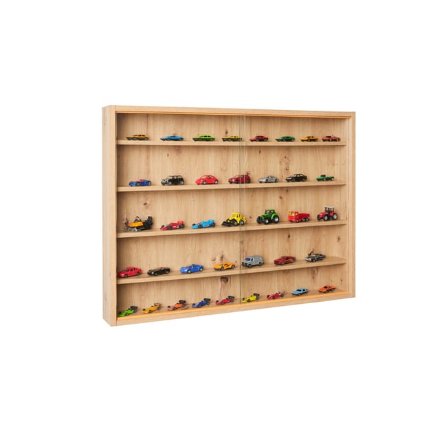 Ebuy24 - Artisario Vitrinenschrank wandhängend eiche Artisan Dekor.