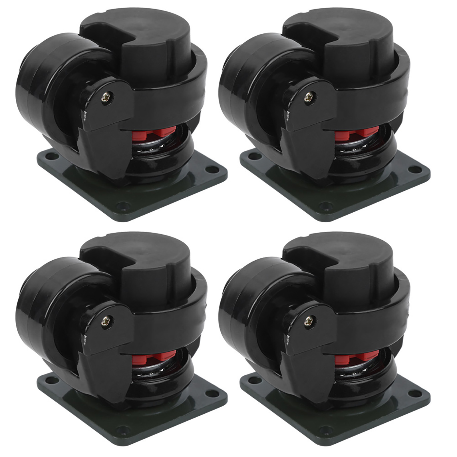 4 Stück Nivellierrollen Gd-60f Schwerlast-industrierollen