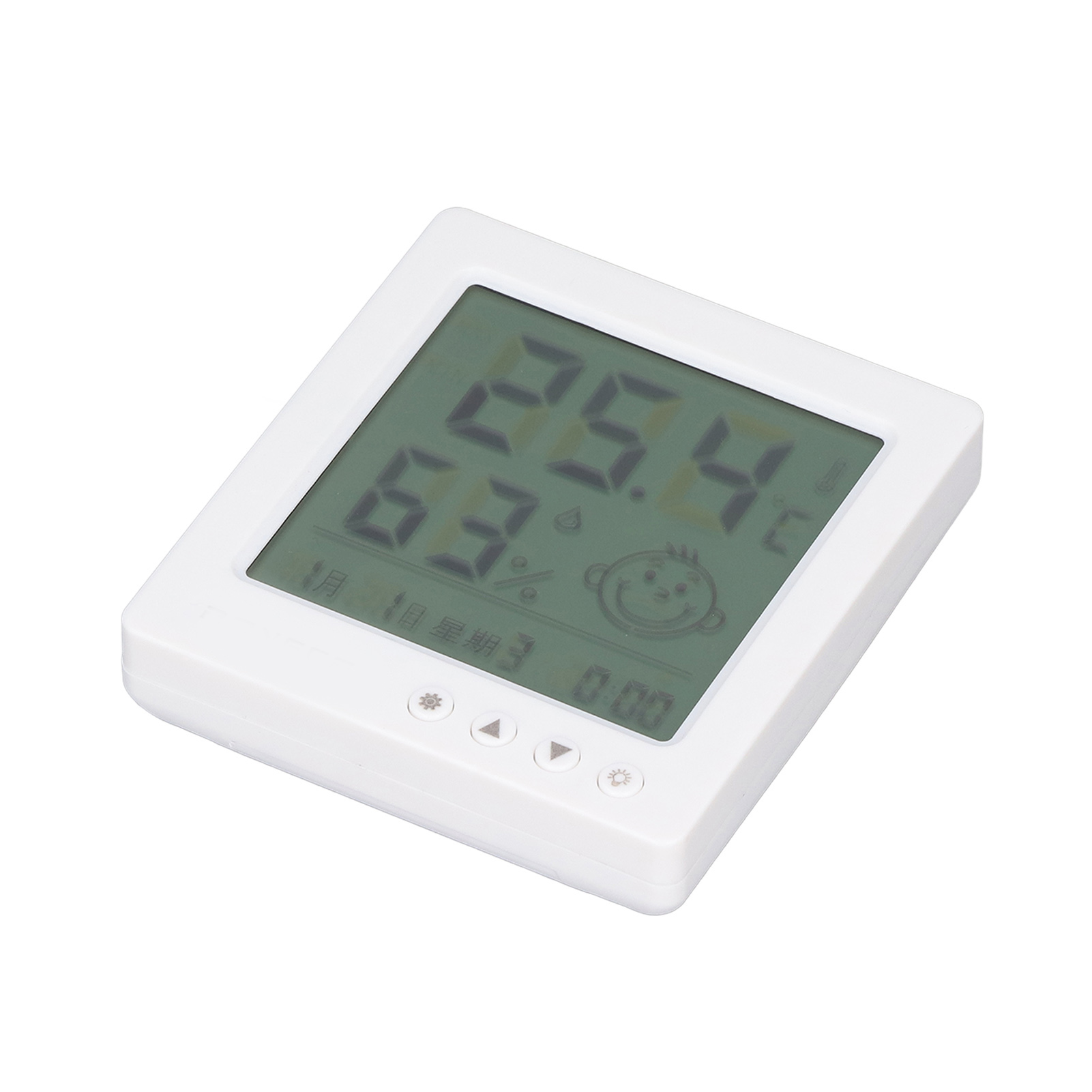 Hygrometer-thermometer Mit Digitaler Anzeige, Temperaturanzeige Und Feuchtigkeitsmesser Mit Hintergrundbeleuchtung Für Den Innenbereich, Geeignet Für Den Heimgebrauch