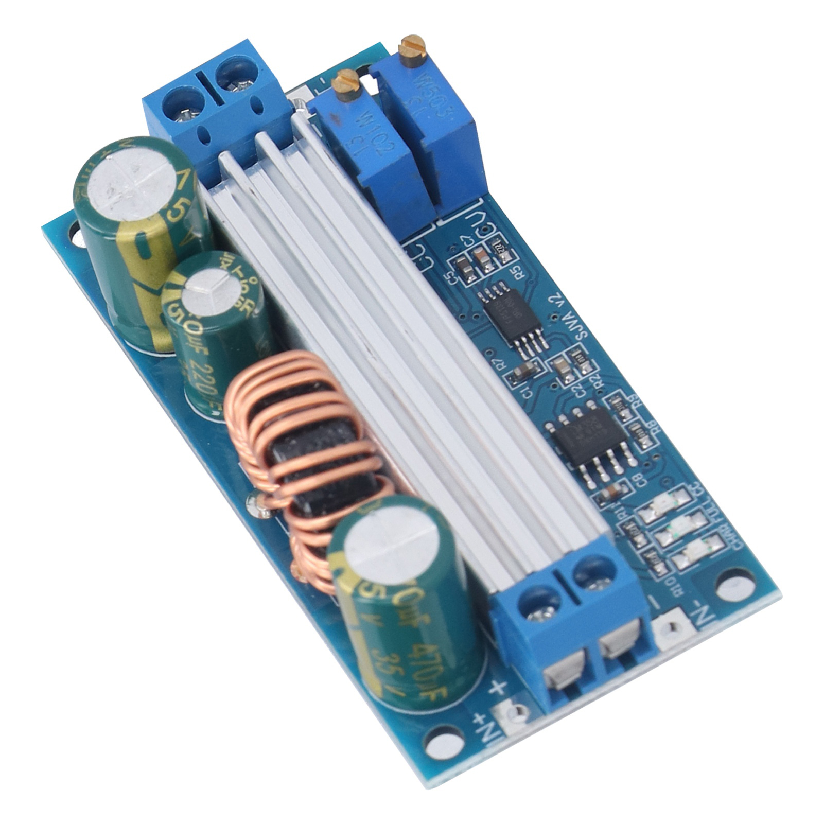 Leistungsmodul Einstellbares Automatisches Buckboost Stepup Stepdown Spannungswandlermodul