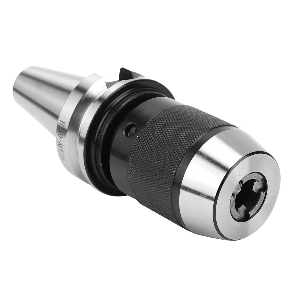 Bt40 Bohrfutter-werkzeughalter Integrierter Selbstspannender Cnc-werkzeughalter Aus Kohlenstoffstahl (bt40 Apu16)