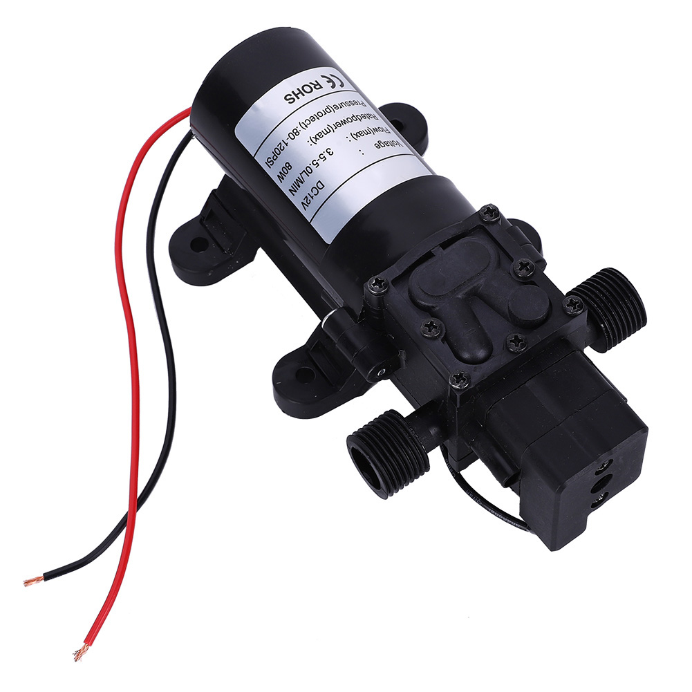 Intelligente Mini-membranpumpe Für Wasserreiniger, 12 V Dc, Fl3210-80w, 1/2-zoll-gewindeanschluss