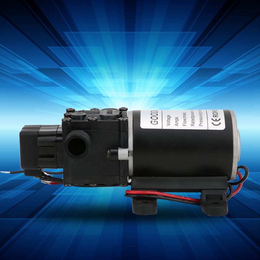 Intelligente Membranpumpe Hochdruck Fl3216 Dc12v 120w 7l/min 10mm Wasserauslass Rechts